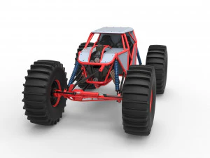 Mud bogger 3D Model