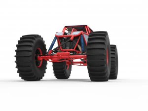 Mud bogger 3D Model