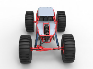 Mud bogger Modèle 3D