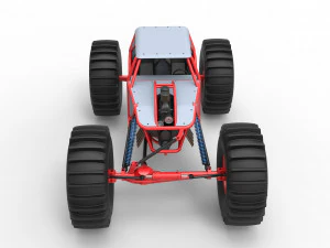 Mud bogger 3D Model