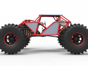 Mud bogger 3D Model