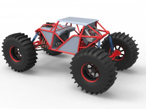Mud bogger 3D Model