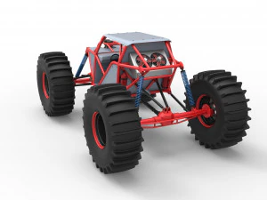 Mud bogger 3D Model