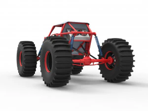 Mud bogger 3D Model