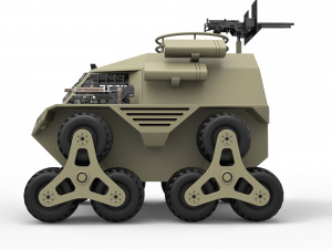 Concept truck for zombie apocalypses 3D Модель