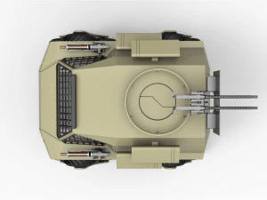Concept truck for zombie apocalypses 3D Model