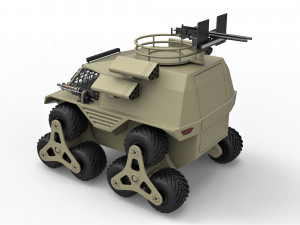 Concept truck for zombie apocalypses 3D Модель