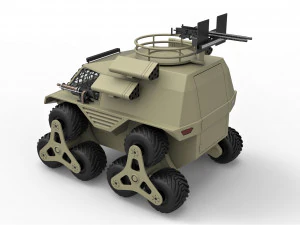 Concept truck for zombie apocalypses 3D Model