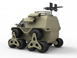 Concept truck for zombie apocalypses 3D Model