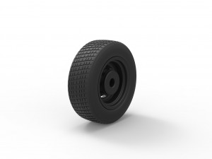 Car wheel 2 3D Принт Модель