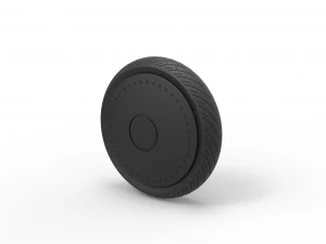 Car wheel 3 3D Print Model