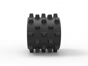 Compactor wheel 3D Принт Модель