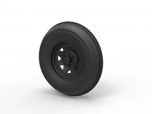 Roda dianteira para buggy Modelo de Impressão 3D