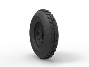 Front wheel for dune buggy 2 3D 打印模型