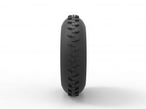 Front wheel for dune buggy 2 3D 打印模型