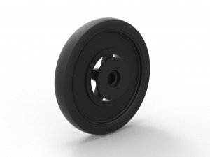 Front wheel from dragster 3Dプリントモデル