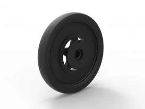 Front wheel from dragster 3D Print Model
