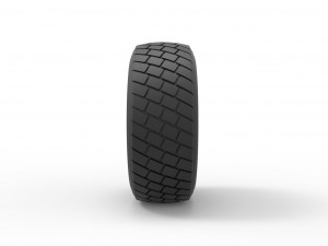 Front wheel from truck Modèles 3D en vedette