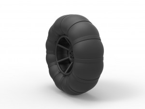 Low-pressure wheel 3D 打印模型