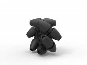Mecanum wheel 3D 打印模型