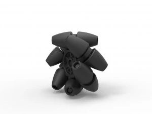 Mecanum wheel 3D Print Model