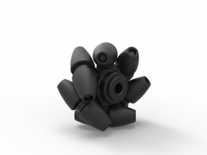 Mecanum wheel 3D 打印模型