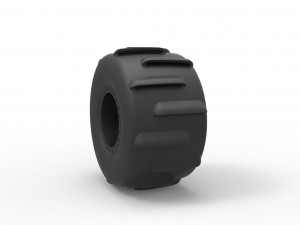 Mud wheel 3D Print Model
