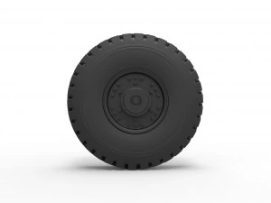Offroad truck wheel 1 3D Print Model