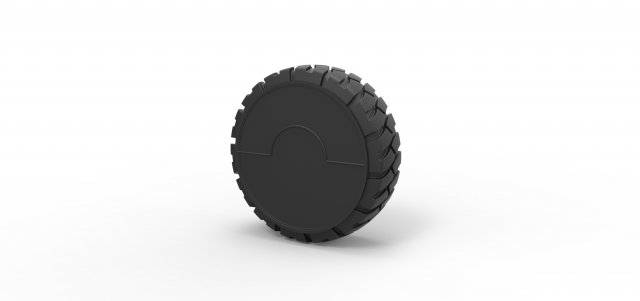 Offroad wheel 4 3D 프린트 모델 .c4d .max .obj .3ds .fbx .stl .blend