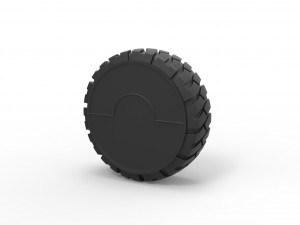 Offroad wheel 4 3Dプリントモデル