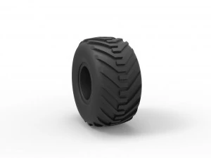 Offroad wheel 6 3D Print Model