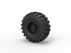 Offroad wheel 7 3D 프린트 모델