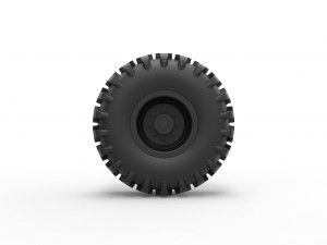 Offroad wheel 7 3D Print Model