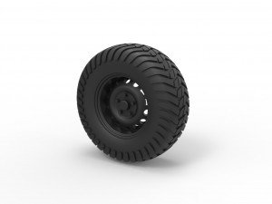 Offroad wheel 8 3D प्रिंट मॉडल