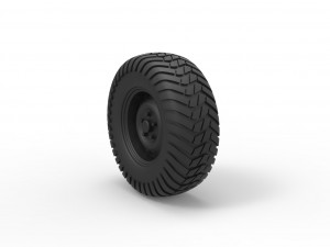 Offroad wheel 8 3D-Druckmodell