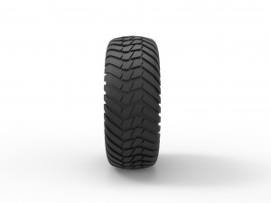 Offroad wheel 8 3D-Druckmodell