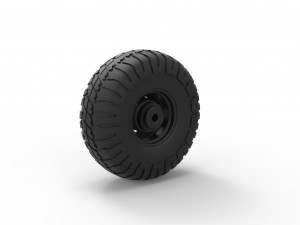 Offroad wheel 9 Modelo de Impressão 3D