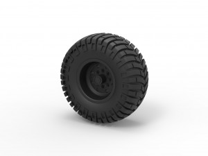 Offroad wheel 10 3D Print Model