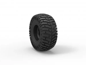 Offroad wheel 10 3D Print Model