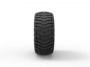 Offroad wheel 10 3D Print Model