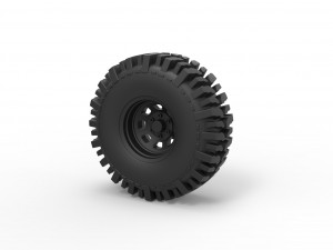 Offroad wheel 11 3D प्रिंट मॉडल