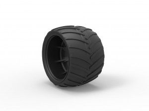 Offroad wheel 13 Modelo de Impressão 3D