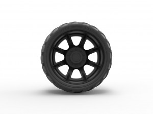 Offroad wheel 13 Modelo de Impressão 3D