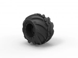 Offroad wheel 16 3D Print Model