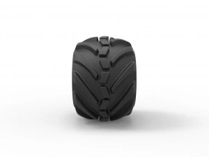 Offroad wheel 16 3D Print Model