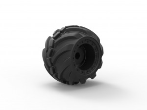 Offroad wheel 16 Model do druku 3D