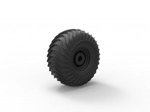 Offroad wheel 17 3D 打印模型