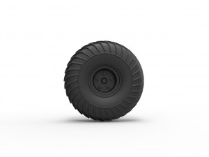 Offroad wheel 17 3D 打印模型