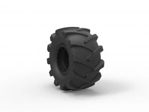 Offroad wheel 21 3D Print Model