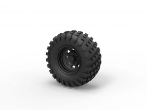 Roda off-road 22 Modelo de Impressão 3D